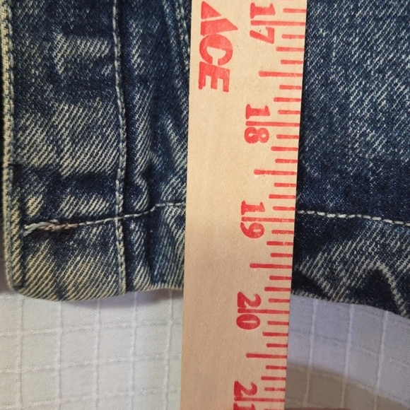 Gitano Vintage Acid Washed Denim Skirt Size 14 Perfect Condition - Picture 7 of 9